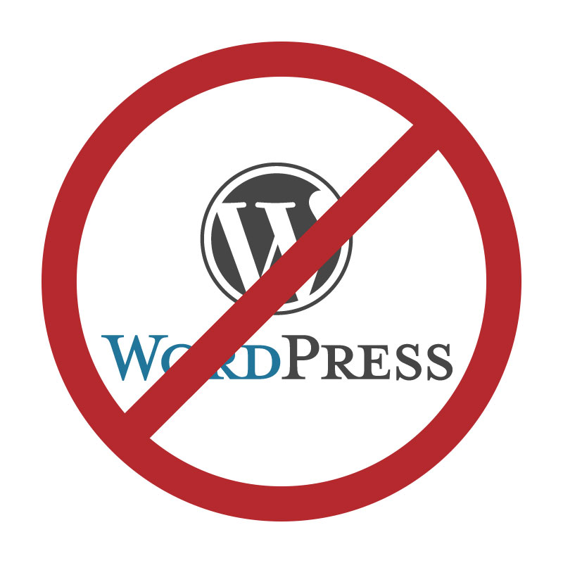 No WordPress