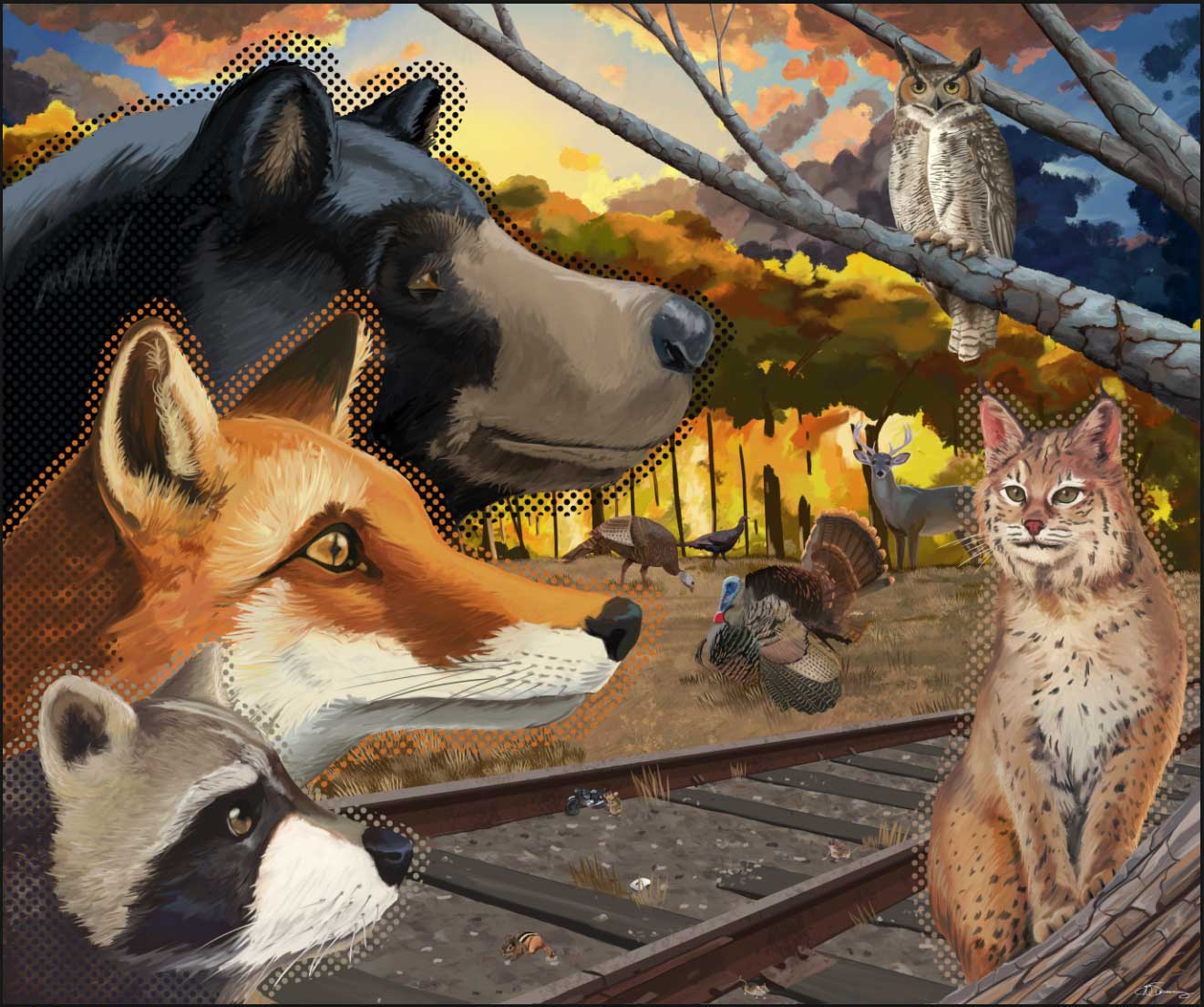 Mural for the Children's Imaginarium - Downtown Wausau (12' x 10')